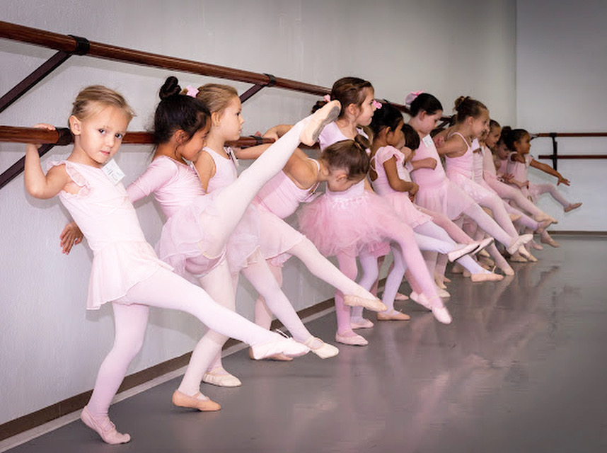 Pre-Ballet 1 class for ages 4–5 at Brevard Ballet Academy Melbourne Florida