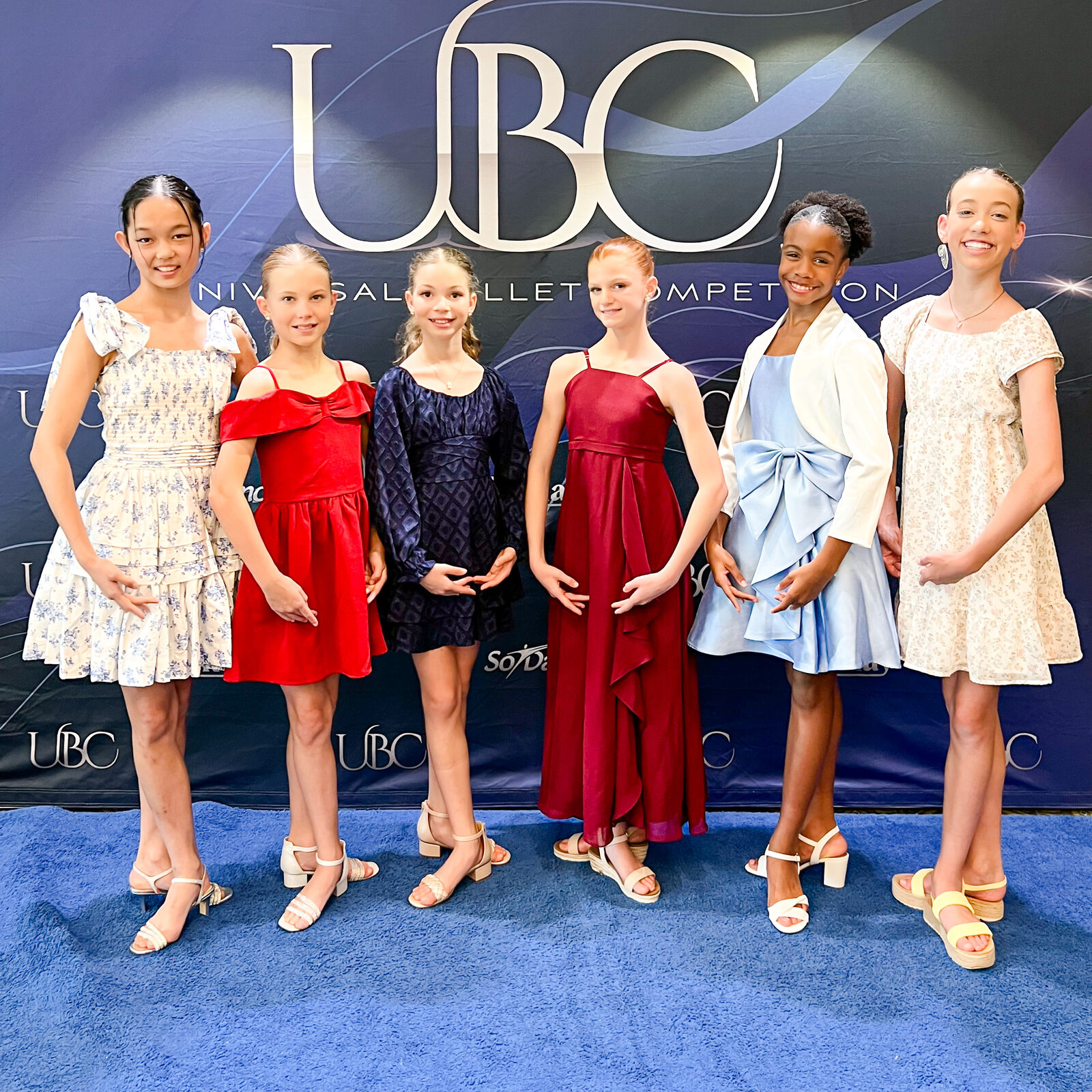 Brevard Ballet Academy dancers at the Universal Ballet Competition (UBC)