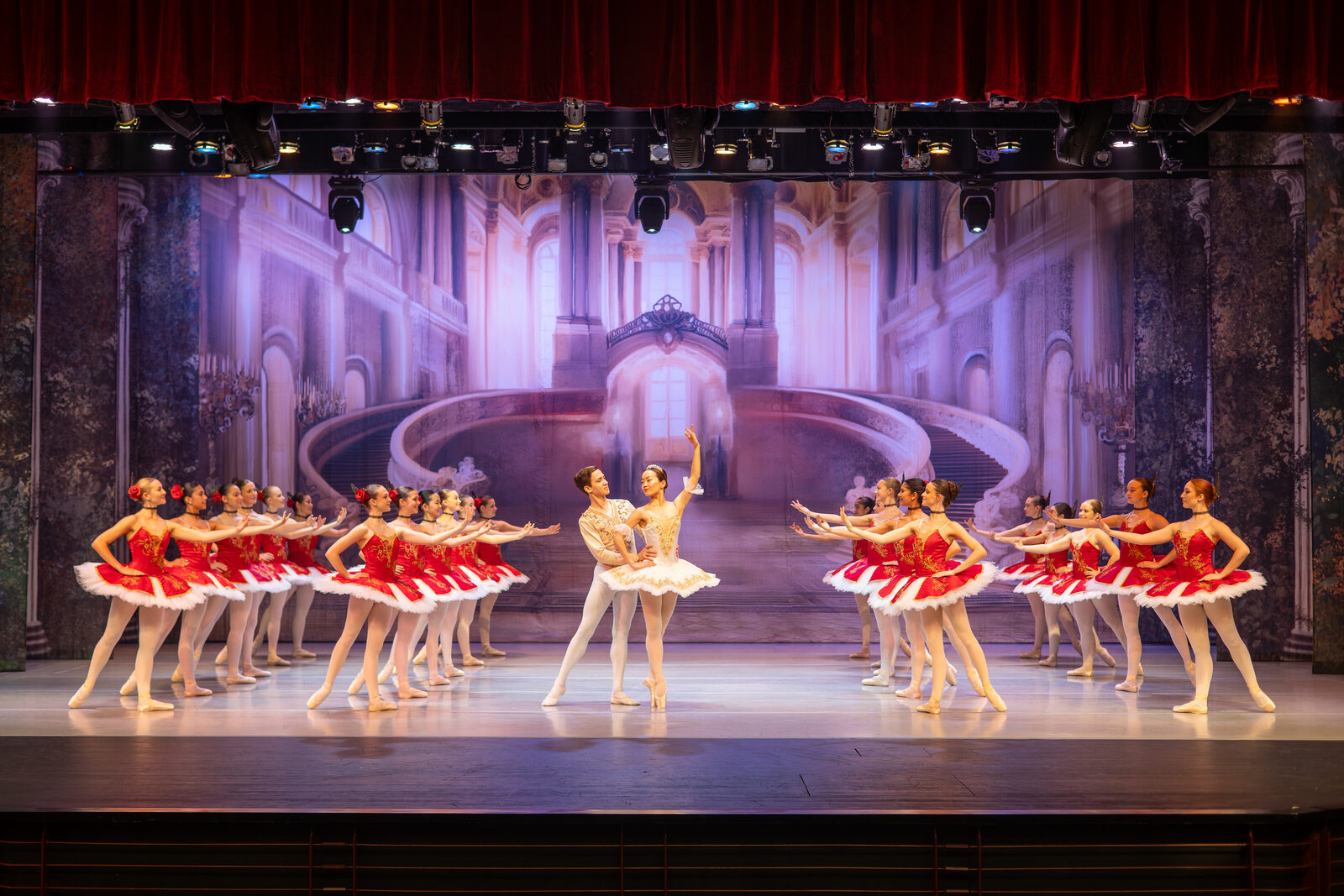 Brevard Ballet Youth Company performing the Paquita Grand Pas in Satellite Beach FL