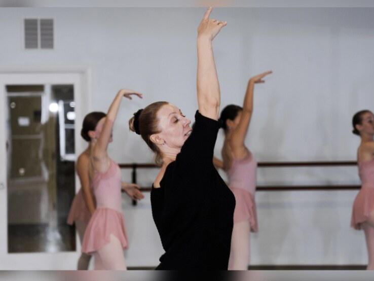 Advanced pre-professional ballet students at Brevard Ballet Academy Melbourne FL